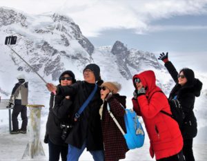 traveling in a group
