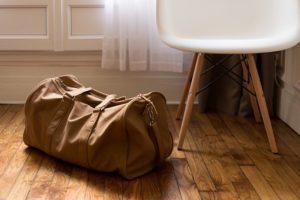 packed luggage